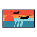 FBM Chinook Sunset Sticker